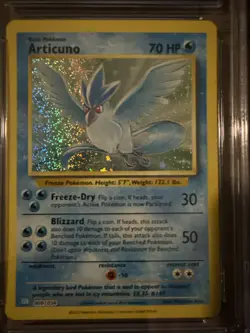 CGC 10 GEM MINT Articuno 009/034 HOLO RARE Classic Pokemon Card 2023 - Image 2