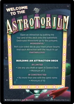 MTG Information Booth (2-6) Foil NM Unfinity Magic 218 - Image 2