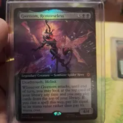 Gwenom, Remorseless (Extended Art) Marvel's Spider-Man Foil - Image 1