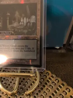 MTG Watery Grave *FOIL SERIALIZED* #102/500 Ravnica Remastered MT/NM - Image 4