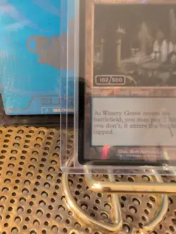 MTG Watery Grave *FOIL SERIALIZED* #102/500 Ravnica Remastered MT/NM - Image 5