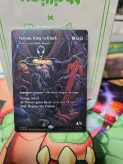 Magic the Gathering - Venom, King in Black (Borderless) (MAR) (FOIL) #22 - Image 1