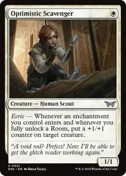 Foil - Optimistic Scavenger (0021) - 21 / NM / English MTG - Image 1