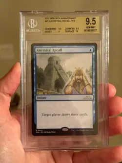 Magic the Gathering 30th Anniversary Edition Graded BGS 9.5 Ancestral Recall MTG - Image 1