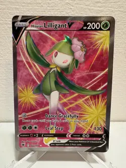 Hisuian Lilligant V 162/189 Full Art Ultra Rare Astral Radiance Pokemon MINT - Image 1