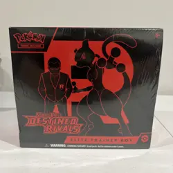 Pokemon Destined Rivals Elite Trainer Box ETB New In Box. In Hand. Sealed! - Image 1