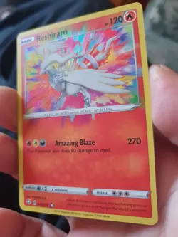 Pokemon Reshiram 017/072 SHINING FATES Amazing Rare Holo - Image 1