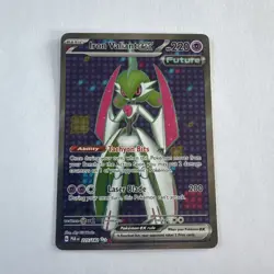Pokemon TCG Iron Valiant ex Paradox Rift 225/182 Holo Ultra Rare Near Mint NM - Image 1