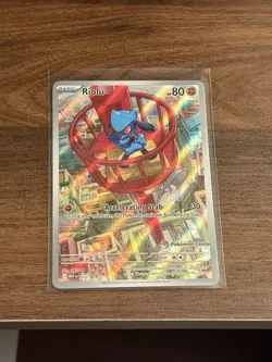 Riolu 010 Pokemon Center STAMPED Black Star Promo - Mega Evolution - TCG NM - Image 1