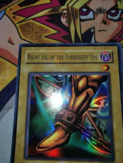 Right Leg the Forbidden One *MISPRINT - FOIL SHIFT* lob-120 (NM) Ultra Yu-Gi-Oh! - Image 4