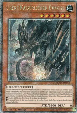 yugioh Urerz Kaiserlicher Drache ROTA-DE013 Quarter Century Secret Rare DEUTSCH - Image 1