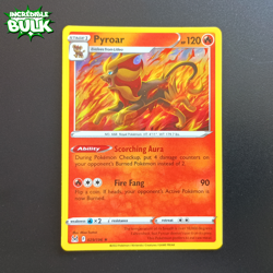Pyroar - 029/196 - Lost Origin - Rare Holo - Pokemon Card - Image 1