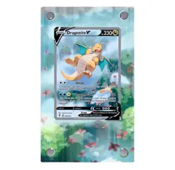 Dragonite V 192/203 - 074/067 Extended Art Card Display Case - Image 1