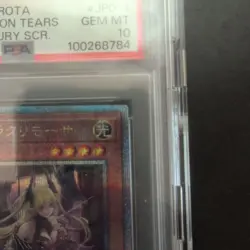 YuGiOh Lacrimosa of Red Tears PSA10 Collector Rare Japanese Card Mint - Image 3