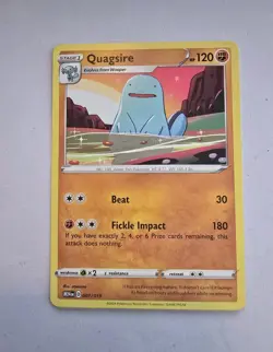 Quagsire 007/015 New 2025 McDonalds Happy Meal Pokemon Dragon Discovery Card - Image 1