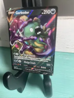 Garbodor V 2021 Evolving Skies Full Art Ultra Rare Holo Pokemon Card 100/203 - Image 3