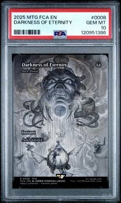 Darkness Of Eternity #0008 2025 Magic MTG Final Fantasy: Through The Ages PSA 10 - Image 1