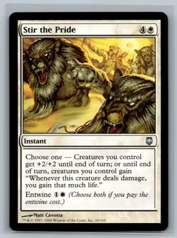 Magic The Gathering Darksteel Stir the Pride #16/165 MTG TCG CCG - Image 1