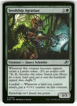 SEEDSHIP AGRARIAN U MAGIC THE GATHERING MTG EDGE OF ETERNITIES 204 NM - Image 1
