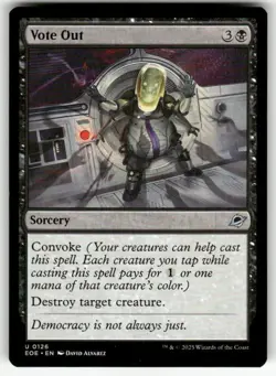 VOTE OUT U MAGIC THE GATHERING MTG EDGE OF ETERNITIES 126 NM - Image 1