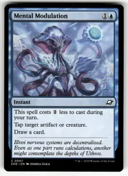 MENTAL MODULATION C MAGIC THE GATHERING MTG EDGE OF ETERNITIES 67 NM - Image 1