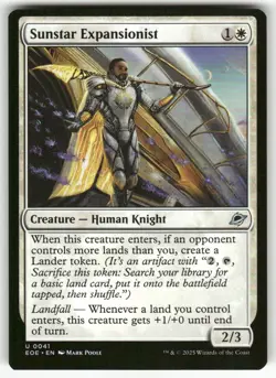 SUNSTAR EXPANSIONIST U MAGIC THE GATHERING MTG EDGE OF ETERNITIES 41 NM - Image 1