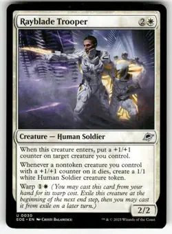 RAYBLADE TROOPER U MAGIC THE GATHERING MTG EDGE OF ETERNITIES 30 NM - Image 1