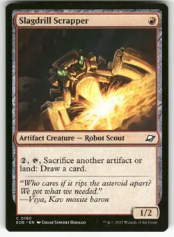 SLAGDRILL SCRAPPER C MAGIC THE GATHERING MTG EDGE OF ETERNITIES 160 NM - Image 1