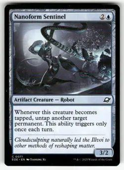 NANOFORM SENTINEL C MAGIC THE GATHERING MTG EDGE OF ETERNITIES 71 NM - Image 1