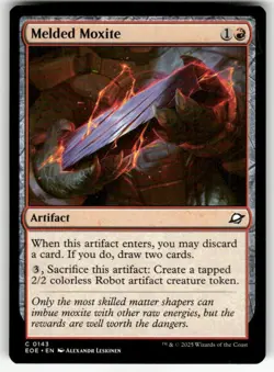 MELDED MOXITE C MAGIC THE GATHERING MTG EDGE OF ETERNITIES 143 NM - Image 1