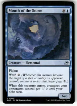 MOUTH OF THE STORM U MAGIC THE GATHERING MTG EDGE OF ETERNITIES 70 NM - Image 1