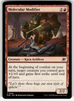 MOLECULAR MODIFIER U MAGIC THE GATHERING MTG EDGE OF ETERNITIES 146 NM - Image 1