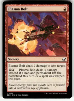 PLASMA BOLT C MAGIC THE GATHERING MTG EDGE OF ETERNITIES 152 NM - Image 1