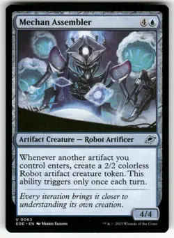 MECHAN ASSEMBLER U MAGIC THE GATHERING MTG EDGE OF ETERNITIES 63 NM - Image 1