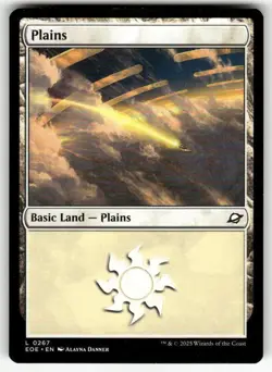 PLAINS () L MAGIC THE GATHERING MTG EDGE OF ETERNITIES 267 NM - Image 1