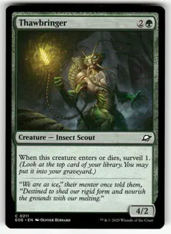 THAWBRINGER C MAGIC THE GATHERING MTG EDGE OF ETERNITIES 211 NM - Image 1
