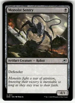 MONOIST SENTRY U MAGIC THE GATHERING MTG EDGE OF ETERNITIES 111 NM - Image 1