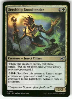 SEEDSHIP BROODTENDER U MAGIC THE GATHERING MTG EDGE OF ETERNITIES 227 NM - Image 1