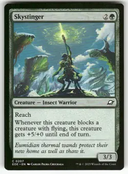 SKYSTINGER C MAGIC THE GATHERING MTG EDGE OF ETERNITIES 207 NM - Image 1