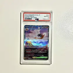 PSA 10 GEM MINT Charizard ex #201 Special Art Rare SV2a Pokemon 151 JP 2023 - Image 1