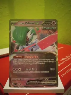 Iron Valiant Ex Black Star Promo Paradox Rift 068 Pokemon !!MINT!! - Image 1
