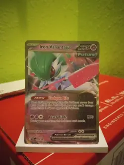 Iron Valiant Ex Black Star Promo Paradox Rift 068 Pokemon !!MINT!! - Image 2
