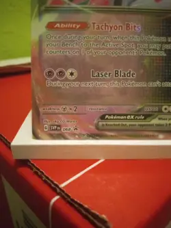 Iron Valiant Ex Black Star Promo Paradox Rift 068 Pokemon !!MINT!! - Image 3