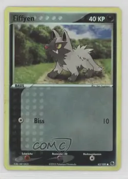 Poochyena German Pokemon EX Ruby & Sapphire #63 2003 - Image 1
