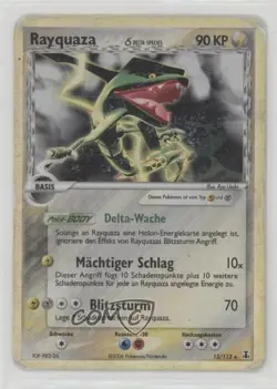 Rayquaza German Pokemon EX Delta Species #13 2005 - Image 1