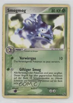 Weezing German Pokemon EX Ruby & Sapphire #24 2003 - Image 1
