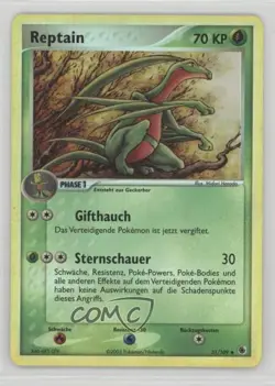 Grovyle German Pokemon EX Ruby & Sapphire #31 2003 - Image 1