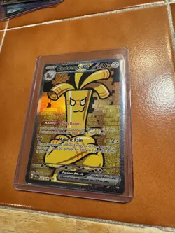 Gholdengo EX Special Illustration Rare Paradox Rift 252/182, NM Pokemon Card - Image 1