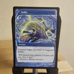 MTG Stifle Future Sight Mystery Booster 2 (MB2) Rare Magic Card #173 Unplayed - Image 1