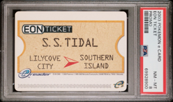 PSA 8 2003 Pokemon eReader Eon Ticket Promo Card for Ruby & Sapphire Graded - Image 1